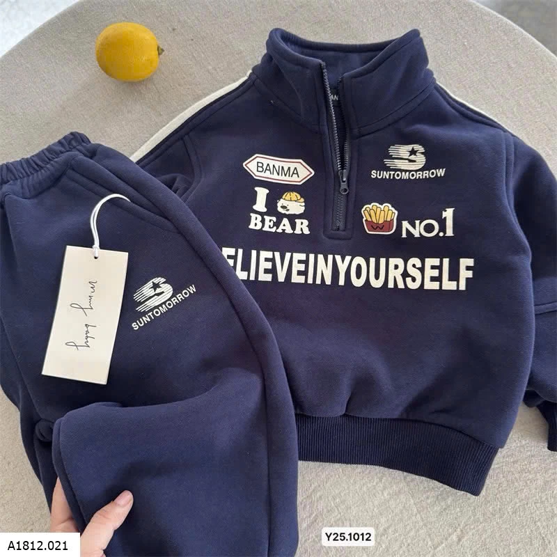 BỘ NỈ LÓT LÔNG BT Giá sỉ 240k