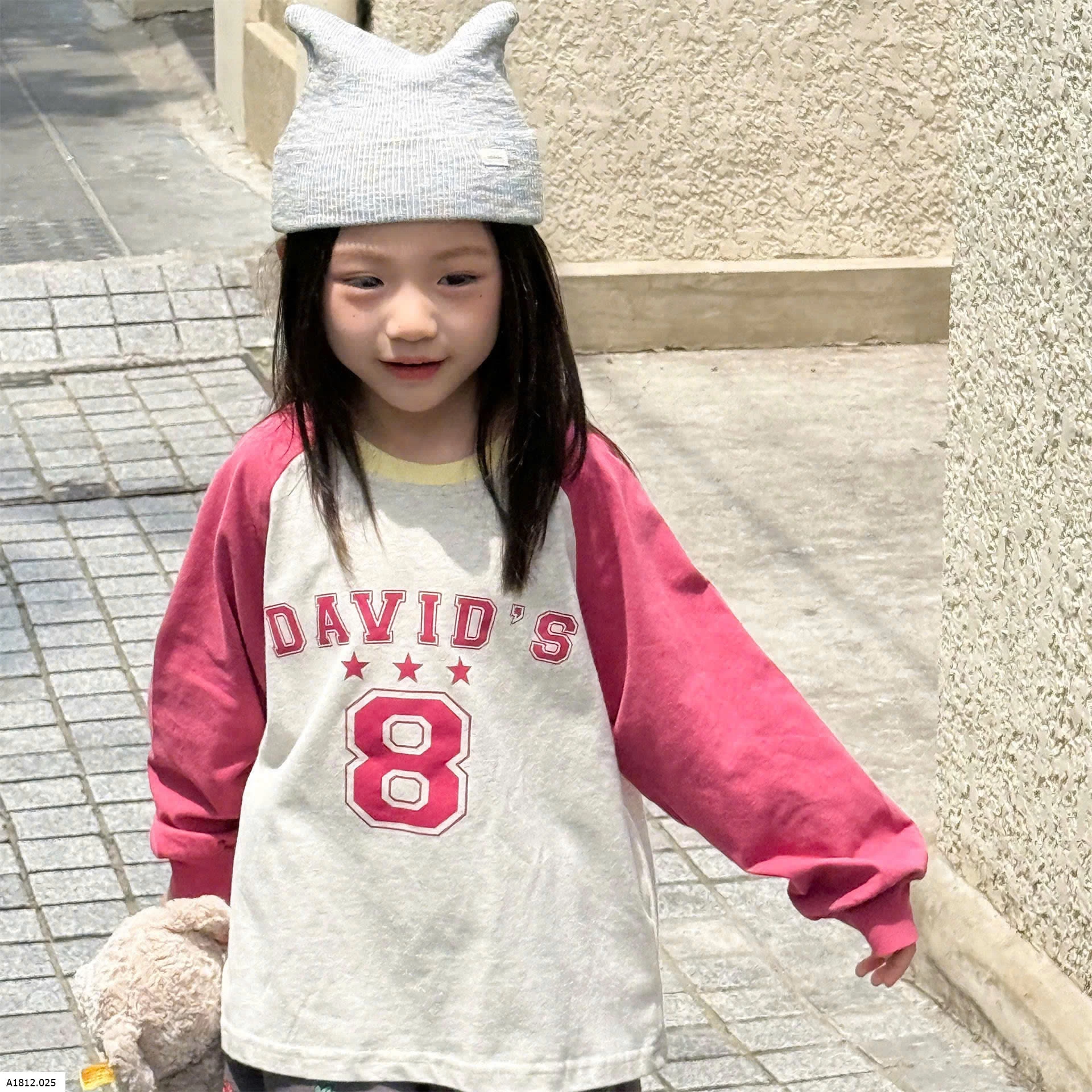 ÁO THUN ADBABY PHỐI MÀU TAY Giá sỉ 121k