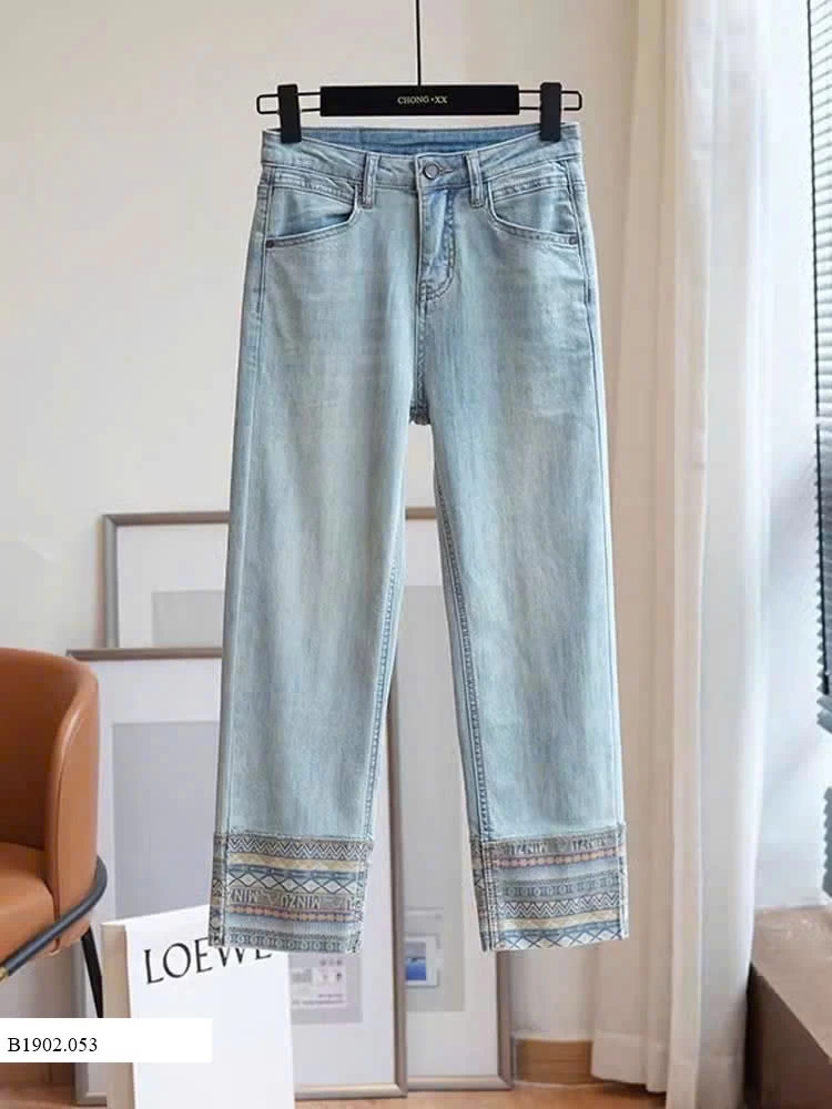 QUẦN JEAN ỐNG ĐỨNG  Sỉ 135k