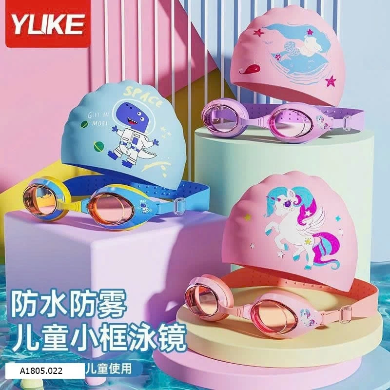 MŨ KÍNH BƠI YLIKE KIDS HOẠ TIẾT  Sỉ Mẫu số 1 - 4: 50k /1c Mẫu số  5 -8: 80k/1 set