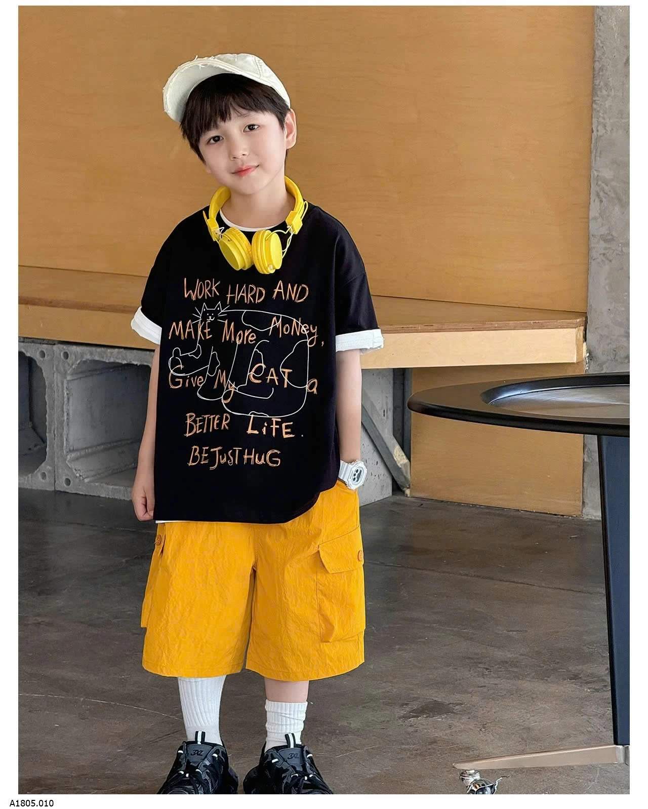 ÁO THUN DÁNG RỘNG CHO BÉ AOAOKIDS Sỉ 119k