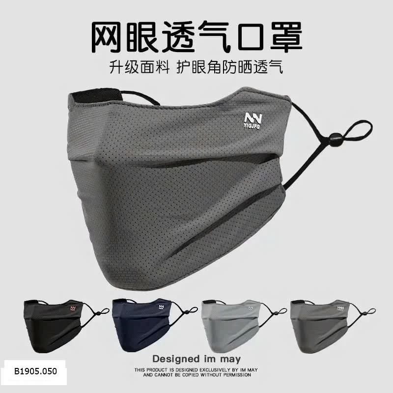 SEET 4 KHẨU TRANG CHỐNG NẮNG NAM Sỉ 45k/set 4c mix màu