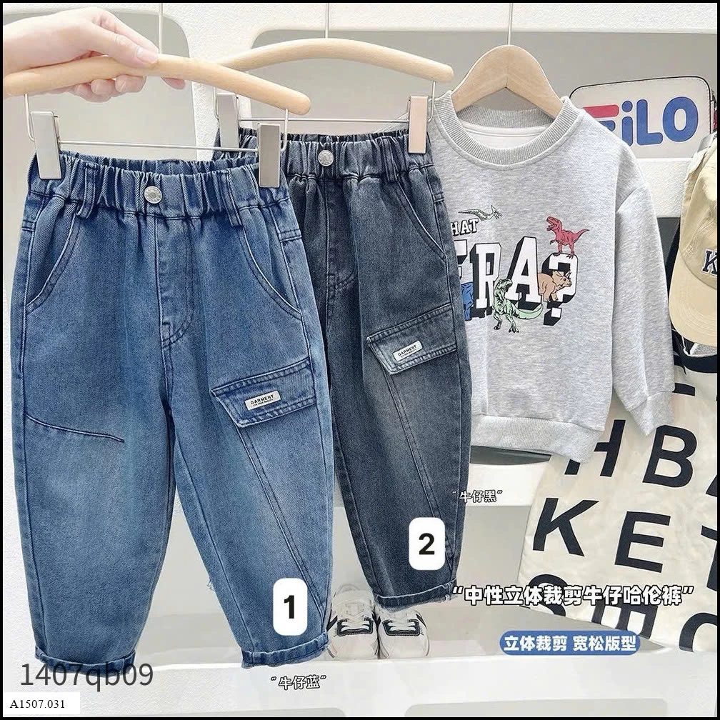 QUẦN JEAN/THÔ BT   Sỉ giá 130k