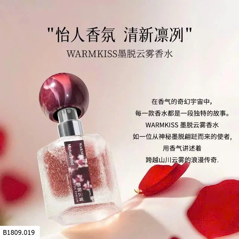 NƯỚC HOA WARMKISS Motuo Mist    Giá sỉ 40k/1c