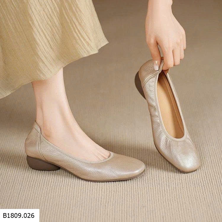 GIÀY DA ĐẾ MỀM   Giá sỉ 112k