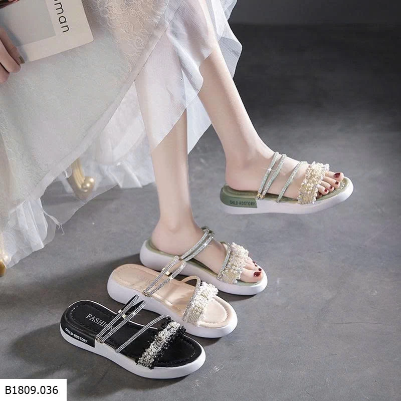 DÉP QUAI LẤP LÁNH MIX NGỌC   Giá sỉ 121ka