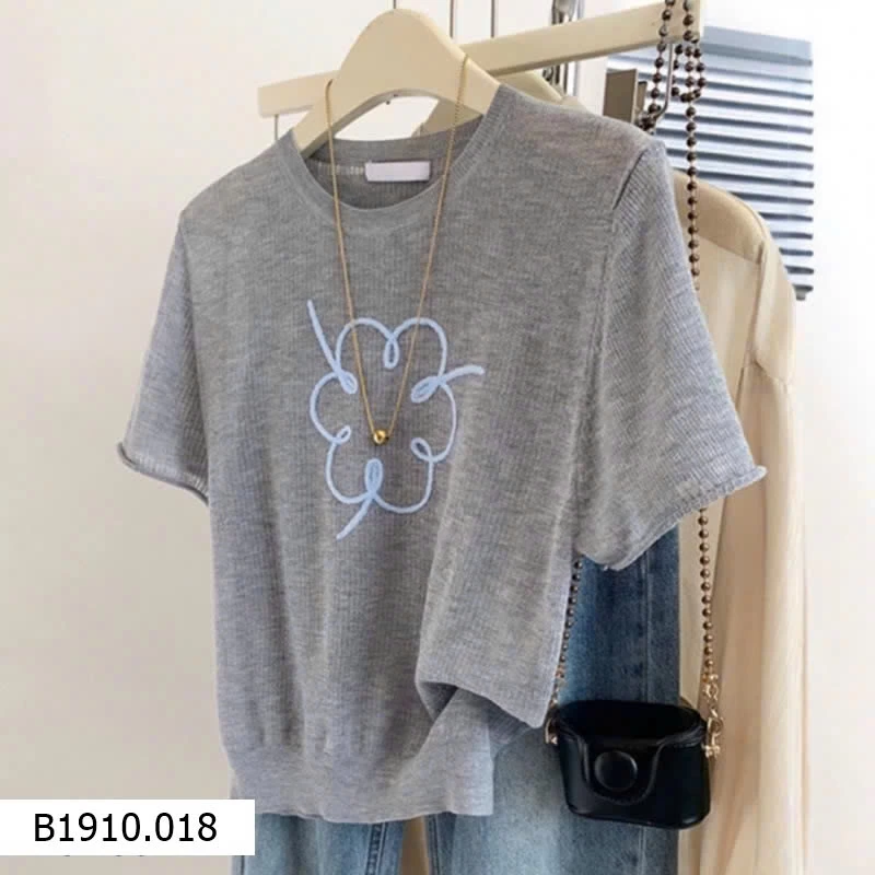  ÁO HOẠ TIẾT HOA Giá sỉ 130k