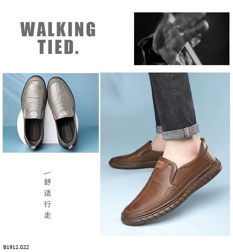 GIÀY LƯỜI DA NAM Giá sỉ 242k