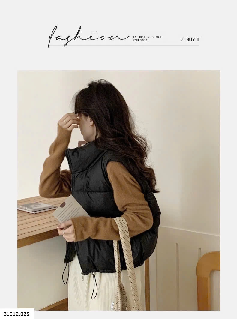 ÁO KHOÁC GILE PHAO NỮ Giá sỉ 176k