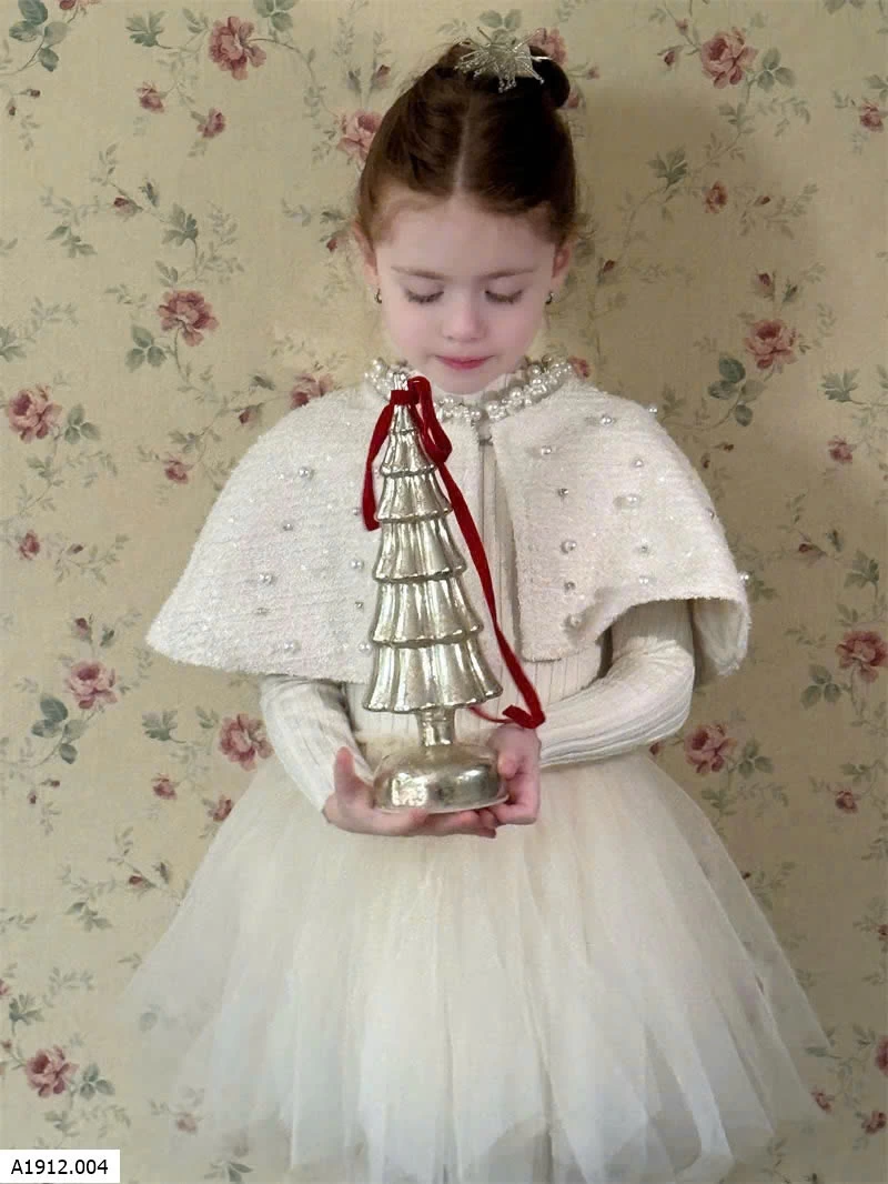 SÉT VÁY CHOÀNG ĐÍNH NGỌC CHENGLE Giá sỉ choàng 209k váy len tutu 235k