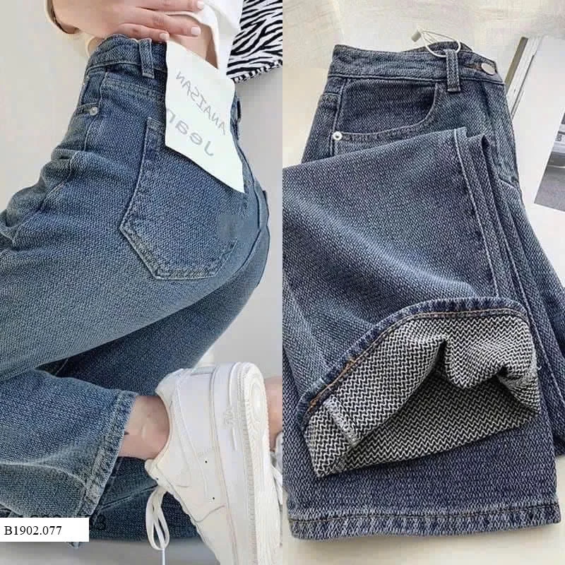  QUẦN JEAN NỮ ỐNG RỘNG Sỉ 140k