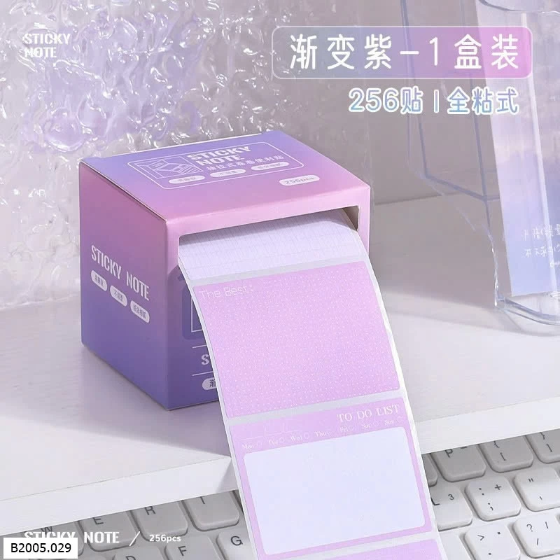   GIẤY GHI CHÚ TIỆN LỢI  Sỉ 68k/set 4 cuộn mix