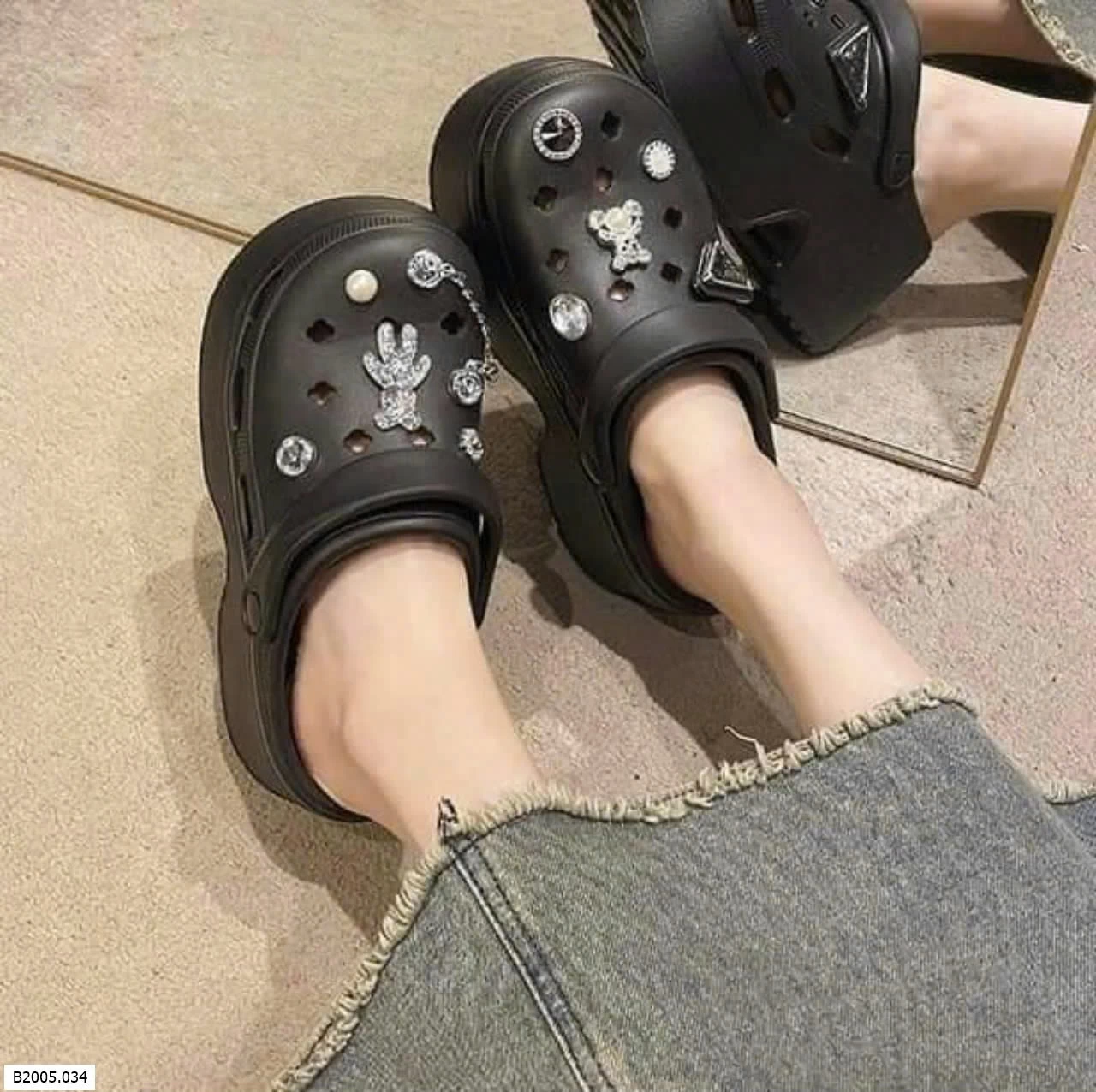 SỤC CROC ĐẾ DÀY CHO NỮ Sỉ 115k