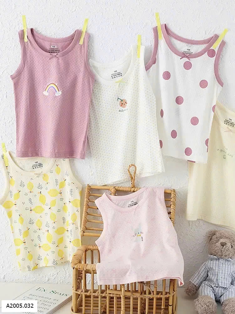 ÁO SÁT NÁCH BÉ TRAI BÉ GÁI  Sỉ 38k.1 chiếc bán tư 2 chiếc