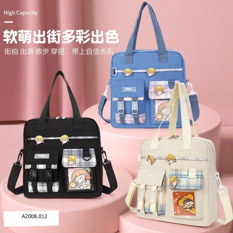 TÚI HỌC THÊM HÃNG BOBDOG PHẢN QUANG   Giá sỉ 165k