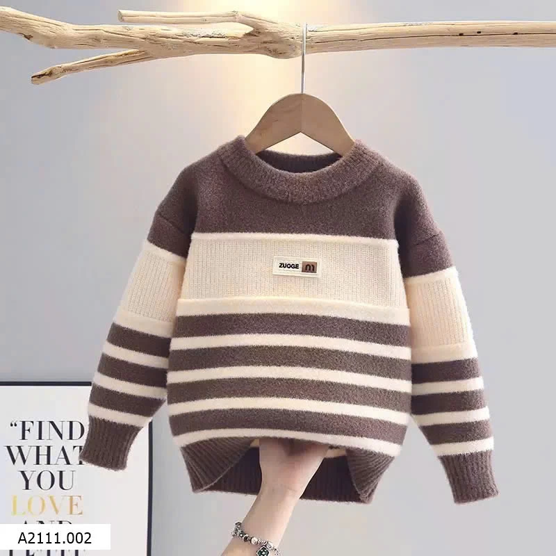 Áo len bé trai – 2025 mẫu mới Giá sỉ 125k