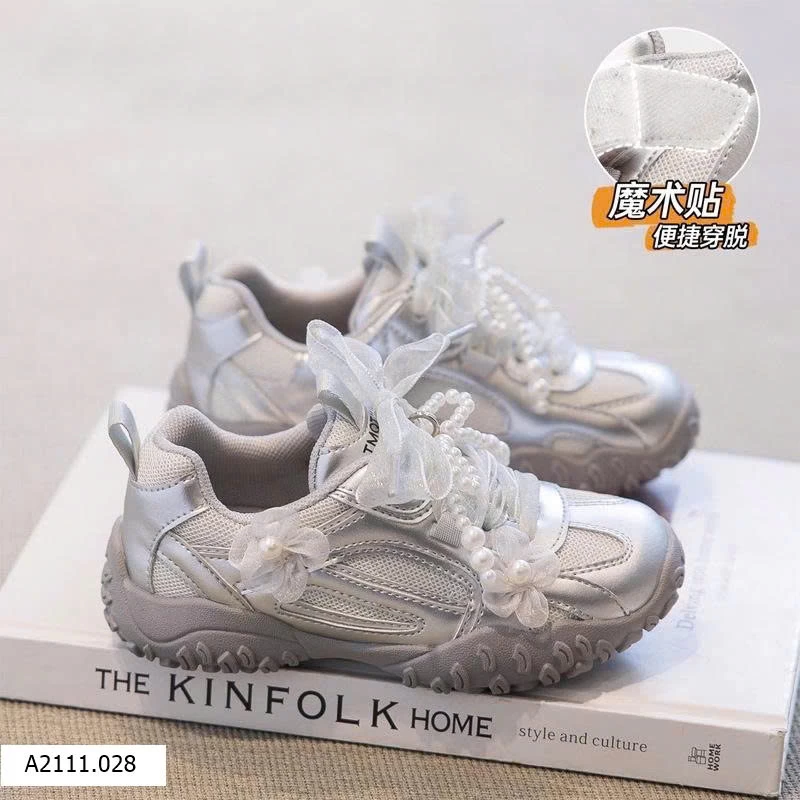 GIÀY BÚP BÊ CHUN ĐÍNH NƠ CHO BÉ   Giá sỉ 155k