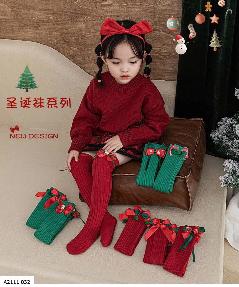 TẤT DÀI NGANG GỐI GIÁNG SINH  Giá sỉ 39k