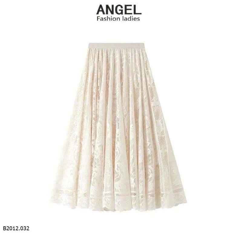 CHÂN VÁY ANGEL PHỐI REN  Giá sỉ 155k