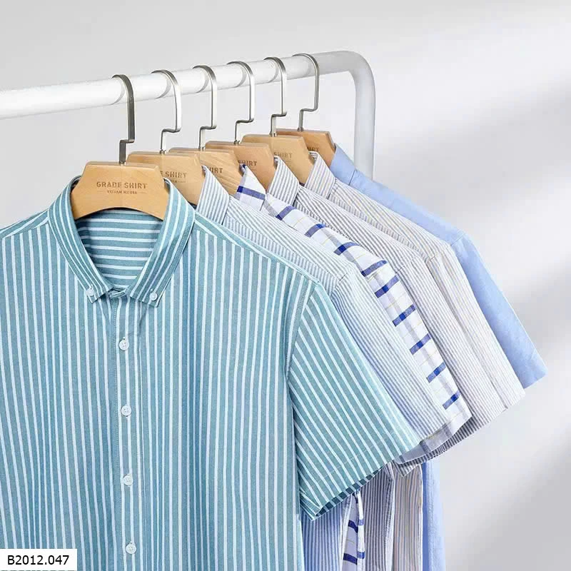 ÁO SƠ MI NAM CỘC TAY  Giá sỉ 170ka