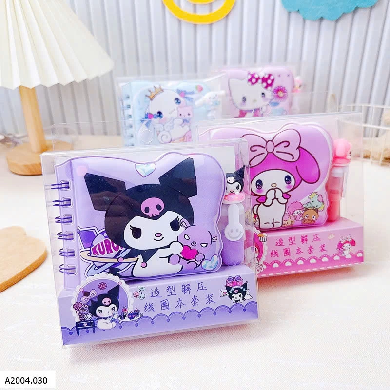  SỔ TAY BÉ SANRIO   Sỉ 30k/1 quyển. Bán từ 2 quyển 