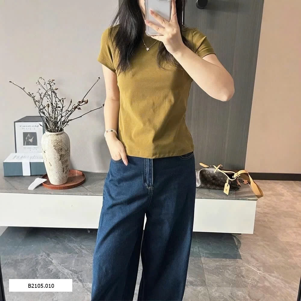 ÁO THUN CỔ TRÒN QC  Sỉ 110k