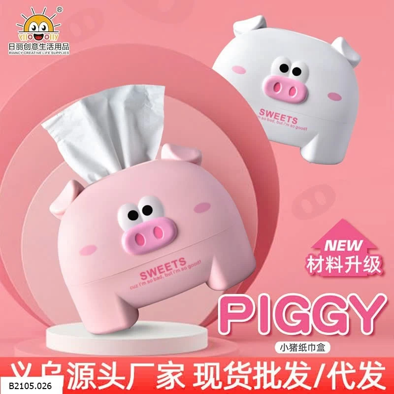  HỘP ĐỰNG GIẤY HEO HỒNG DỄ THƯƠNG   Sỉ 50k