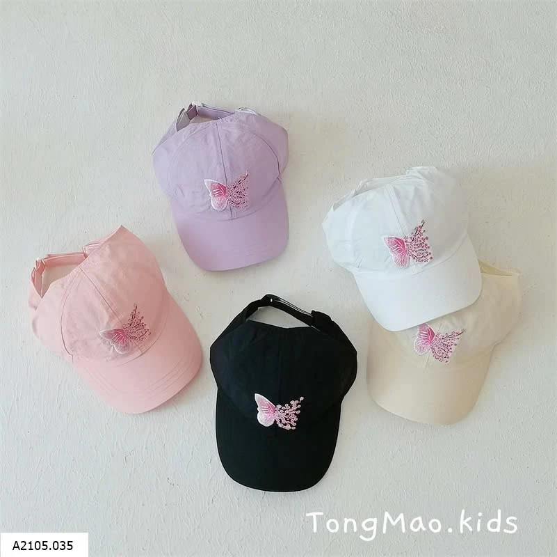MŨ LƯỠI TRAI NỬA ĐẦU CHO BÉ GÁI   Sỉ 56k