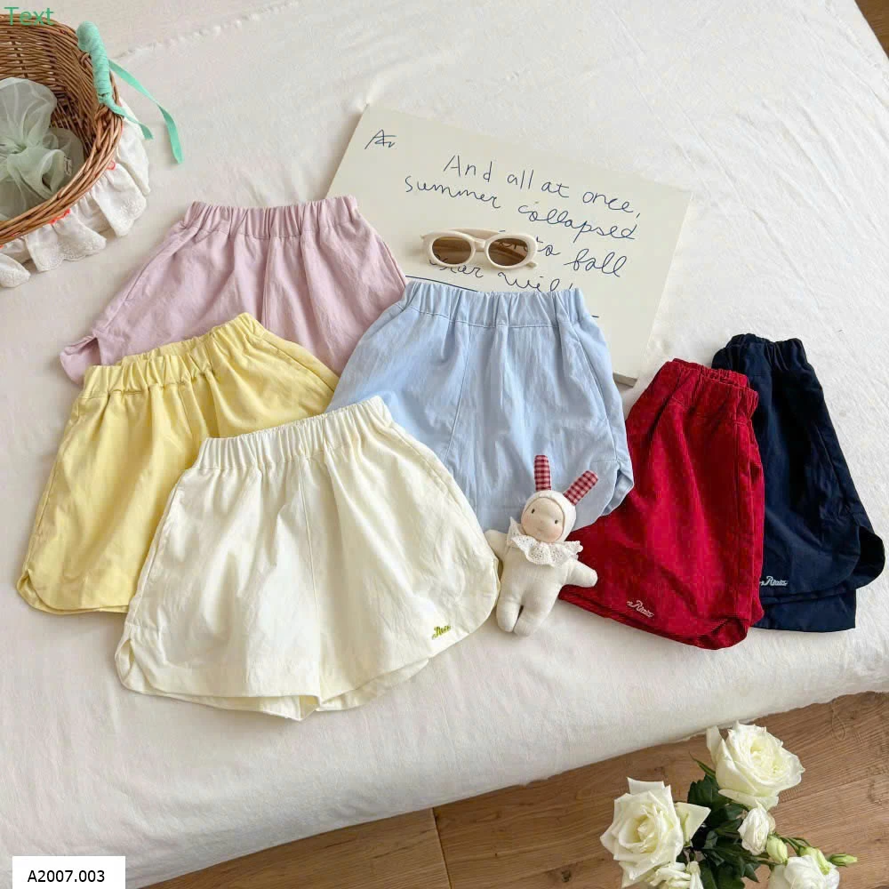 QUẦN SHORT BG NINGLI     Sỉ 75k