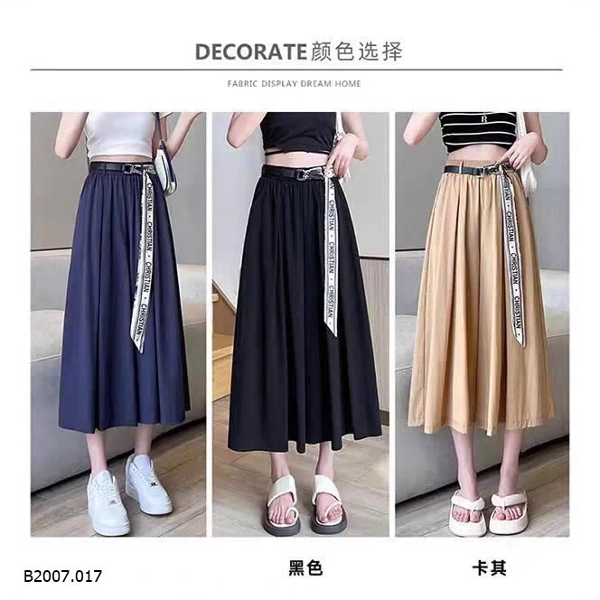 QUẦN ỐNG RỘNG GIẢ VÁY    Sỉ 115k