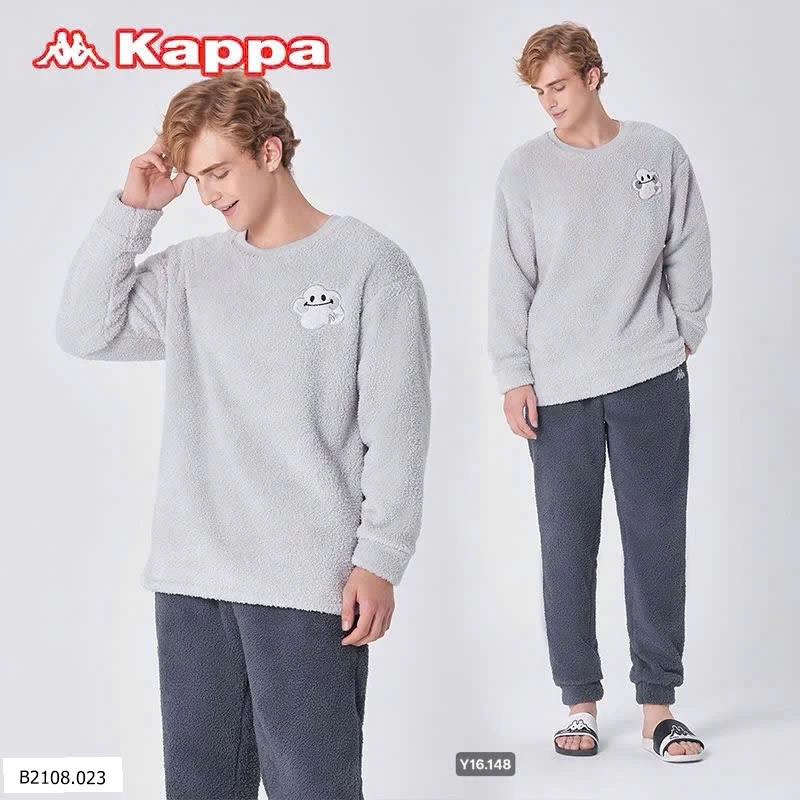 Bộ mặc nhà lông cừu KAPPA  Giá sỉ 300k 