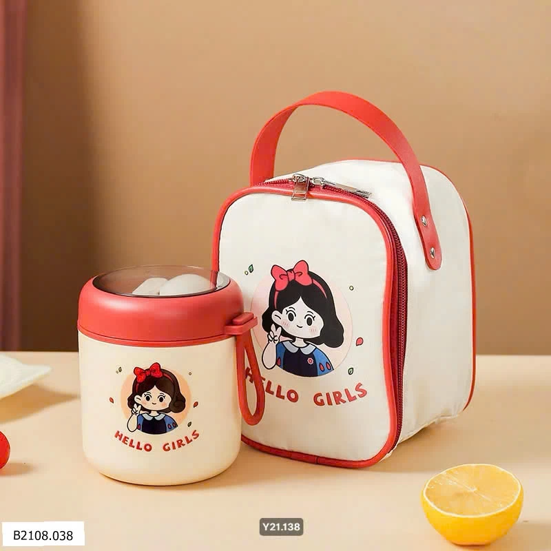 Cốc giữ nhiệt cao cấp Thermos Cup    Giá sỉ 120k/1 set gồm 1 cốc + 1 túi 