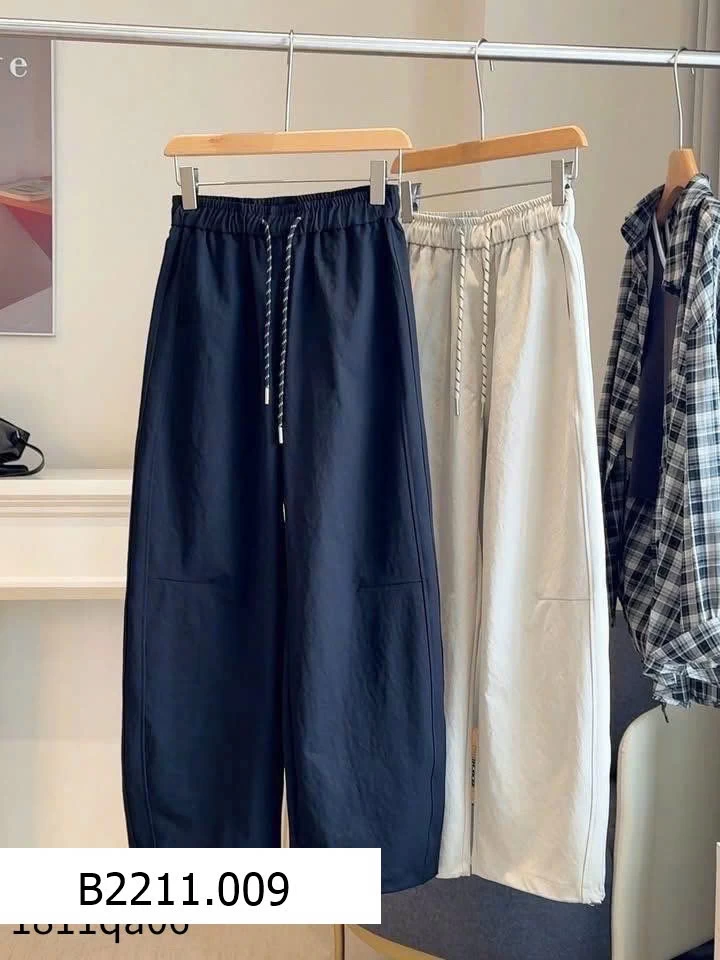 Quần harem ống rộng lưng thun ANNA  Giá sỉ 180k