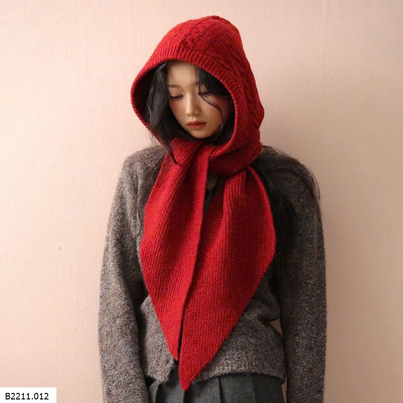 MŨ LEN LIỀN KHĂN QUÀNG NỮ  Giá sỉ 120k