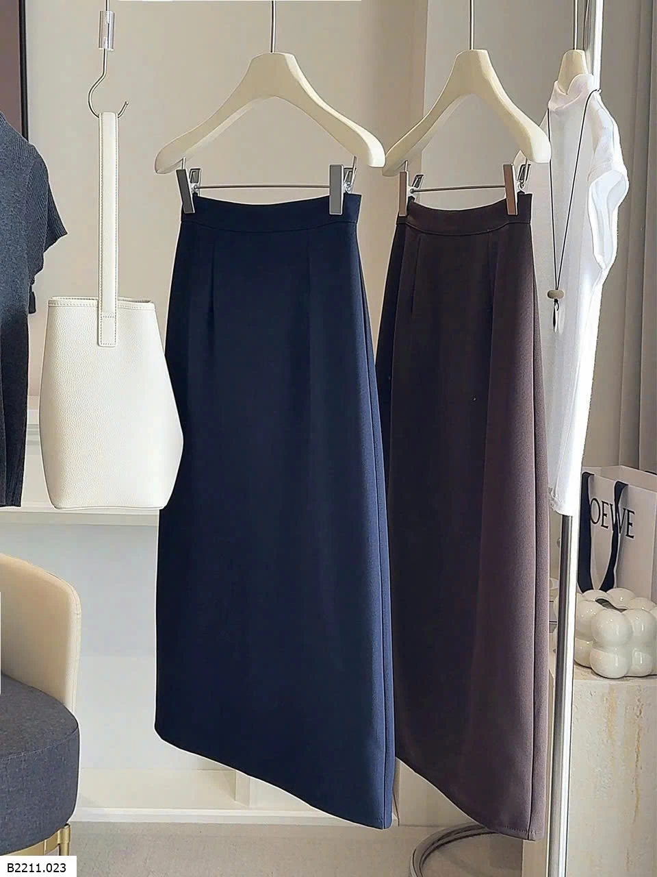 CHÂN VÁY CÔNG SỞ DÁNG DÀI  Giá sỉ 140k