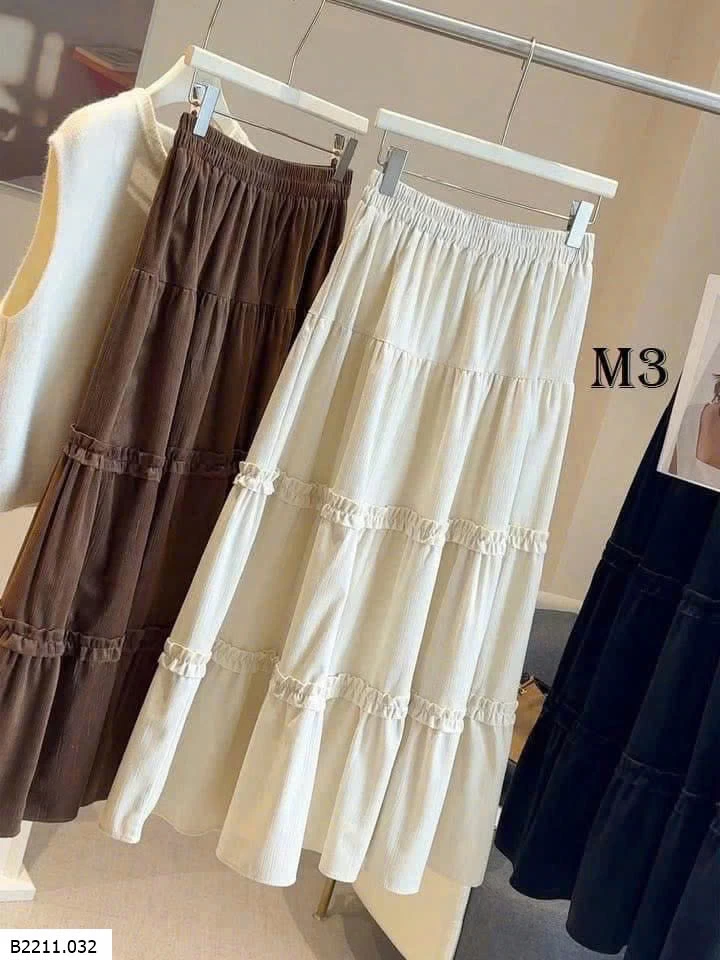 CHÂN VÁY MIDI NHUNG ANNA   Giá sỉ 180k