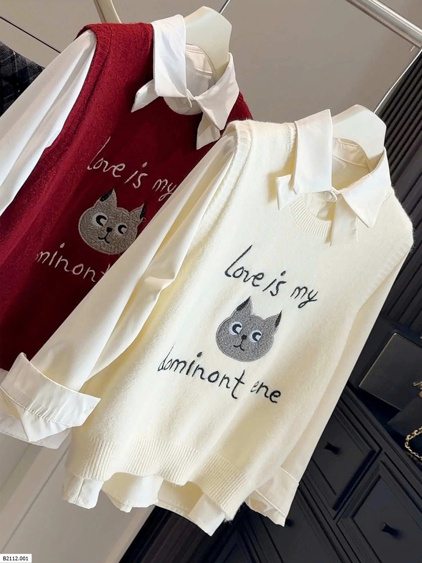 SET GILE LEN MÈO 2 CHI TIẾT  Giá sỉ 215k