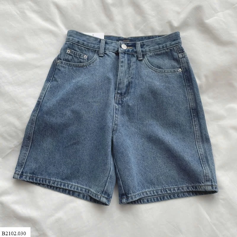 QUẦN SHORT DENIM ỐNG RỘNG  Sỉ 104k