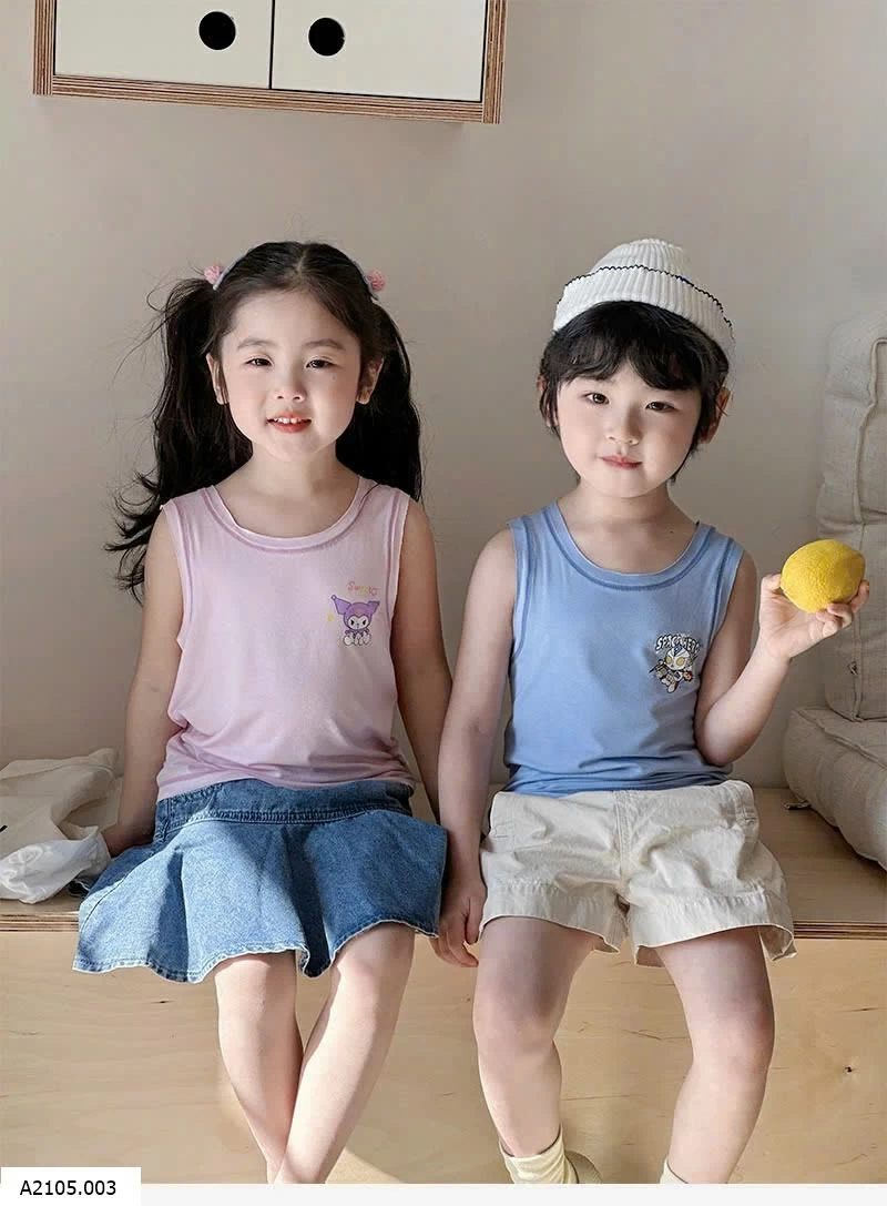 ÁO BA LỖ HOẠT HÌNH Sỉ 70k