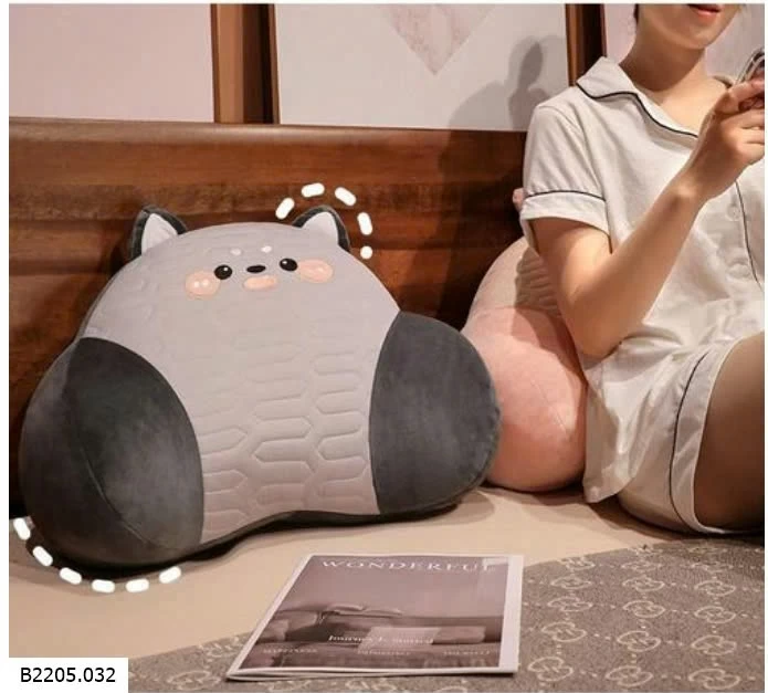  GỐI TỰA LƯNG HÌNH THÚ CUTE  Sỉ 115k