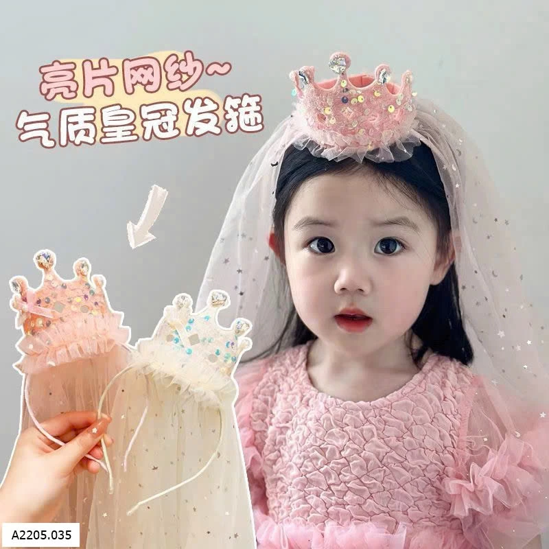    BỜM CÔNG CHÚA BÉ  Sỉ 2 mẫu đầu: 45k 2 mẫu sau: 35k 