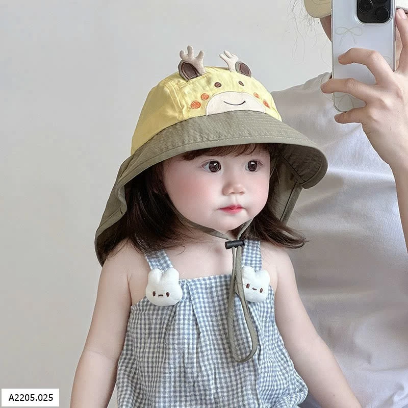MŨ CHỐNG NẮNG DỄ THƯƠNG CHO BÉ Sỉ 72k