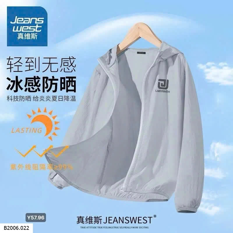 áo chống nắng nam JEANS WEST  Sỉ 130k