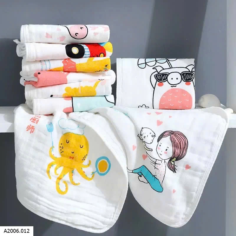 KHĂN MẶT SỈ 55k/1 set 5 chiếc