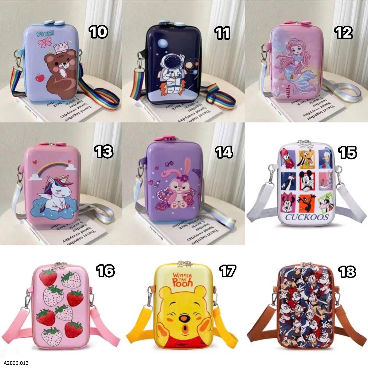 TÚI ĐEO CHÉO DỄ THƯƠNG Sỉ 55k