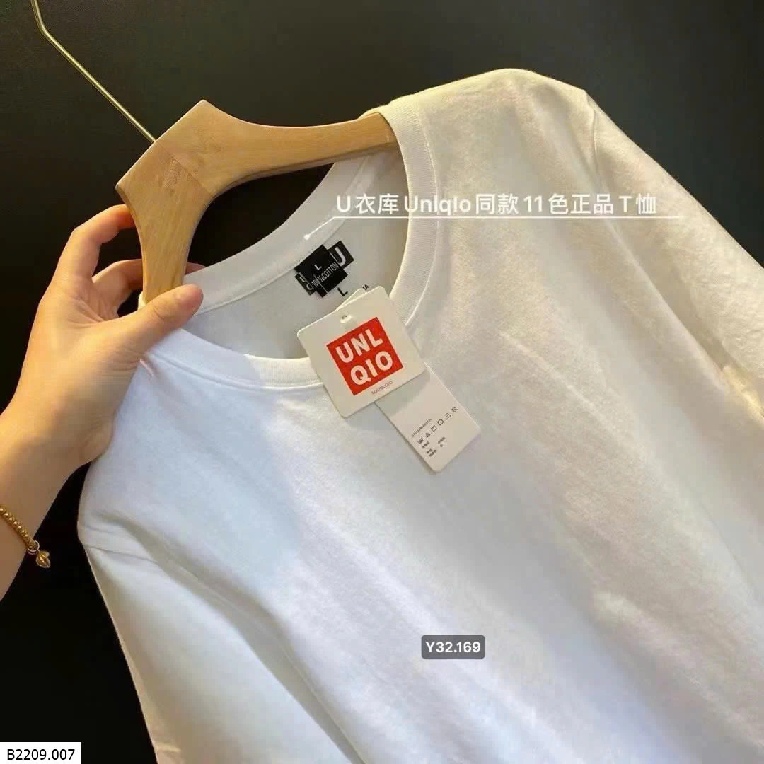 ÁO PHÔNG CỘC TAY TRƠN UNI  Giá sỉ 65k 