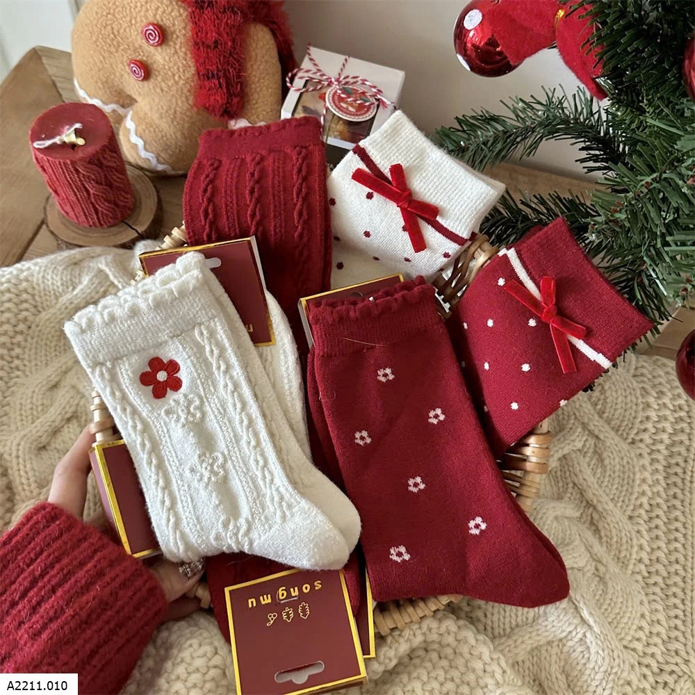 Set 10 đôi vớ cao cổ vibe  Giá sỉ 90k/1 set 10đ mix mẫu