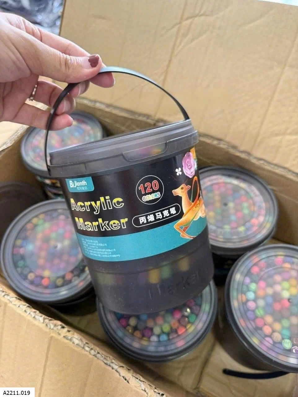 BỘ 120 MÀU ACRYLIC Giá sỉ 113k