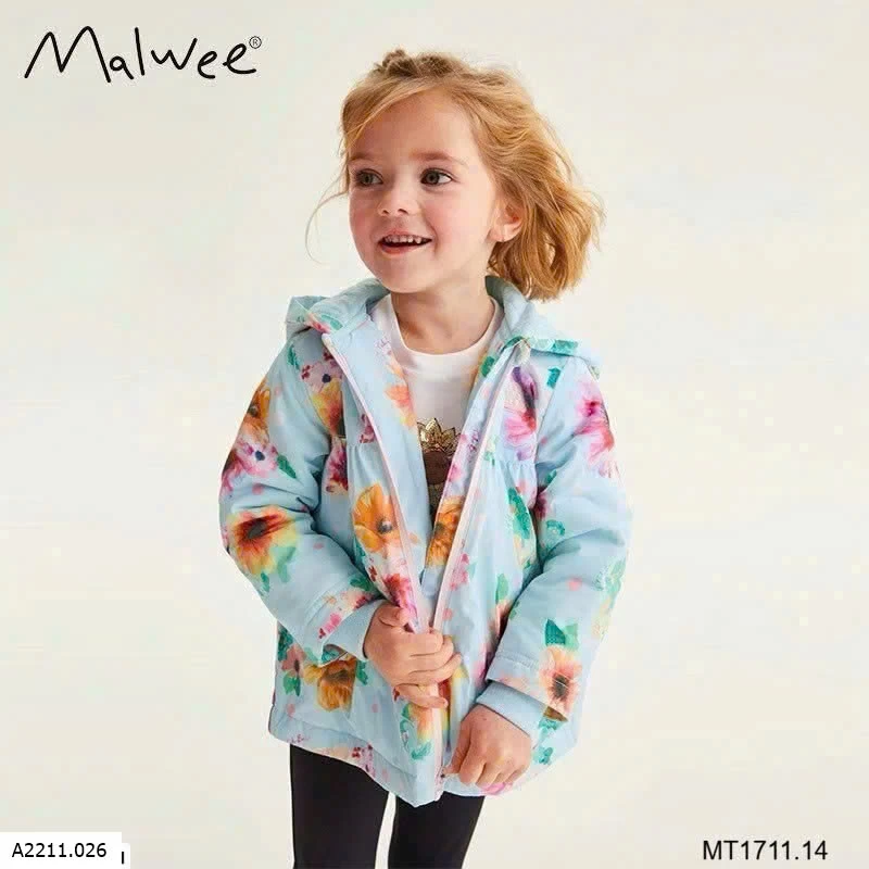 ÁO KHOÁC MALWEE CHO BÉ Giá sỉ 175k