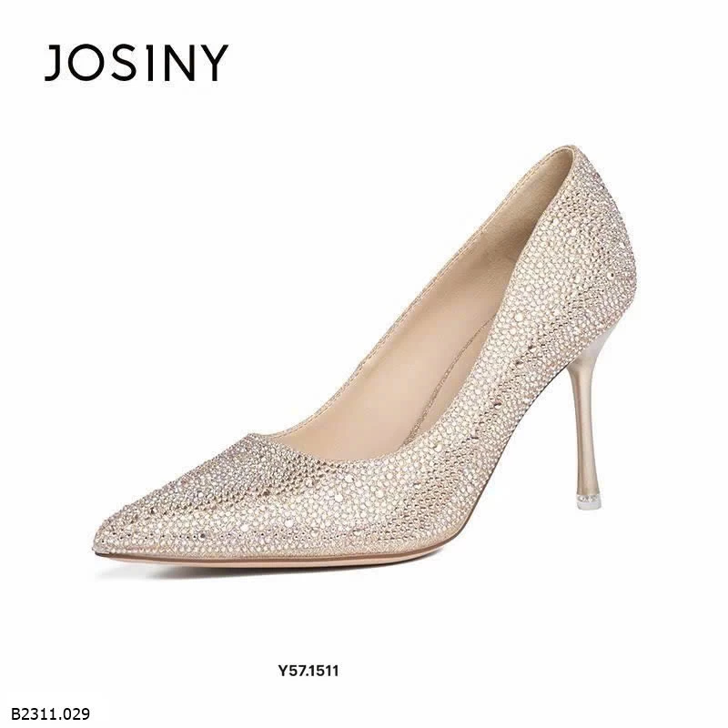 Giày cao gót đính đá Giá sỉ 395k